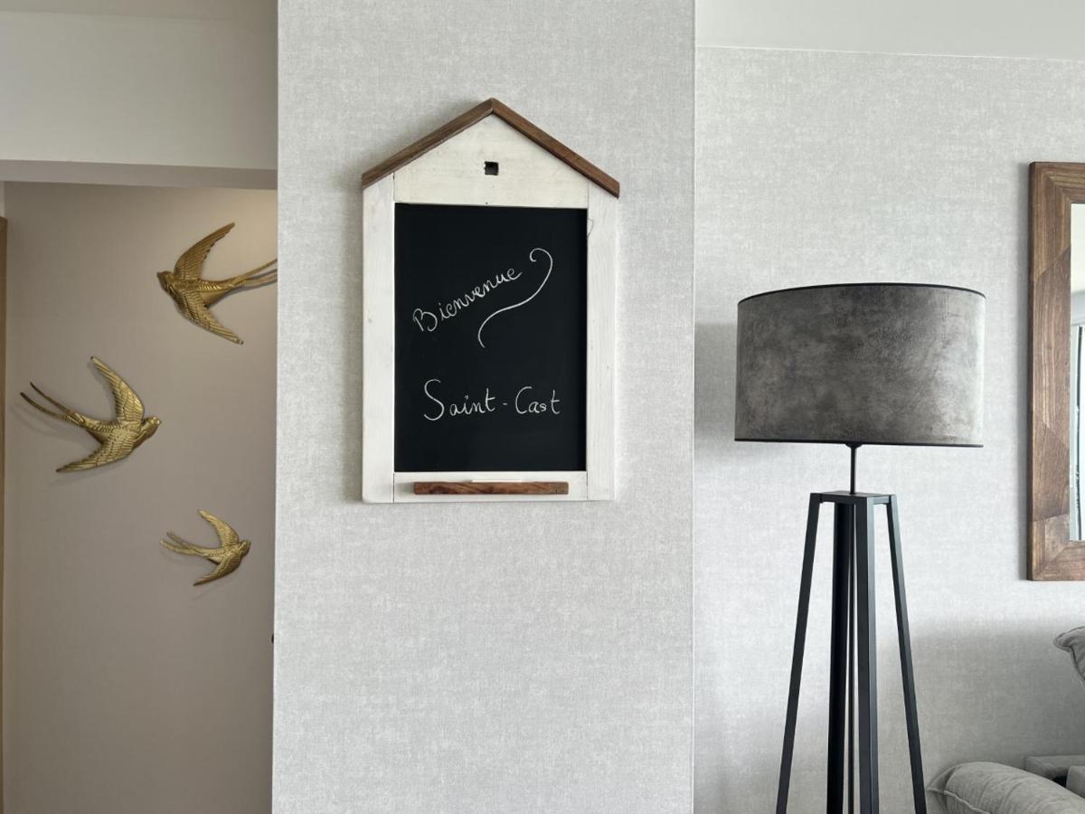 Appt Vue Mer Exceptionnelle Triple Expo - 70M 2Ch - Renove Saint-Cast-le-Guildo Extérieur photo